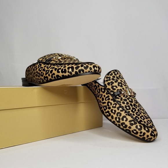 Michael Kors Women's Tiffanie Slip On Mules Size 11 Black/ Multi  NWT - Picture 1 of 8